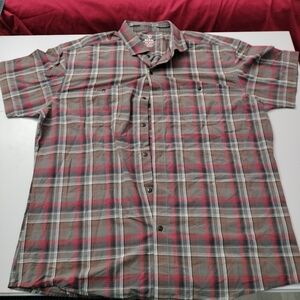 KUHL Men's Plaid Born In The Mountains XXL